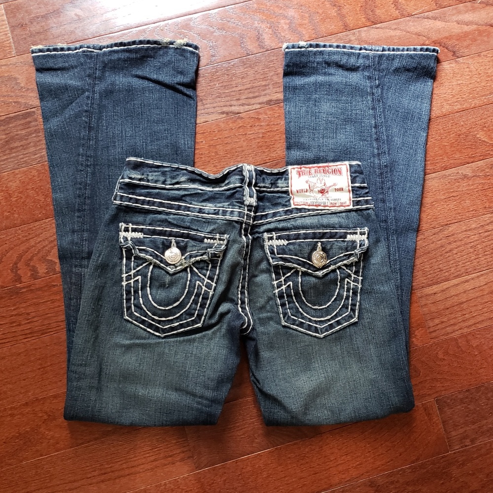 EUC Joey SUPER T Dark Wash Stretch Jeans